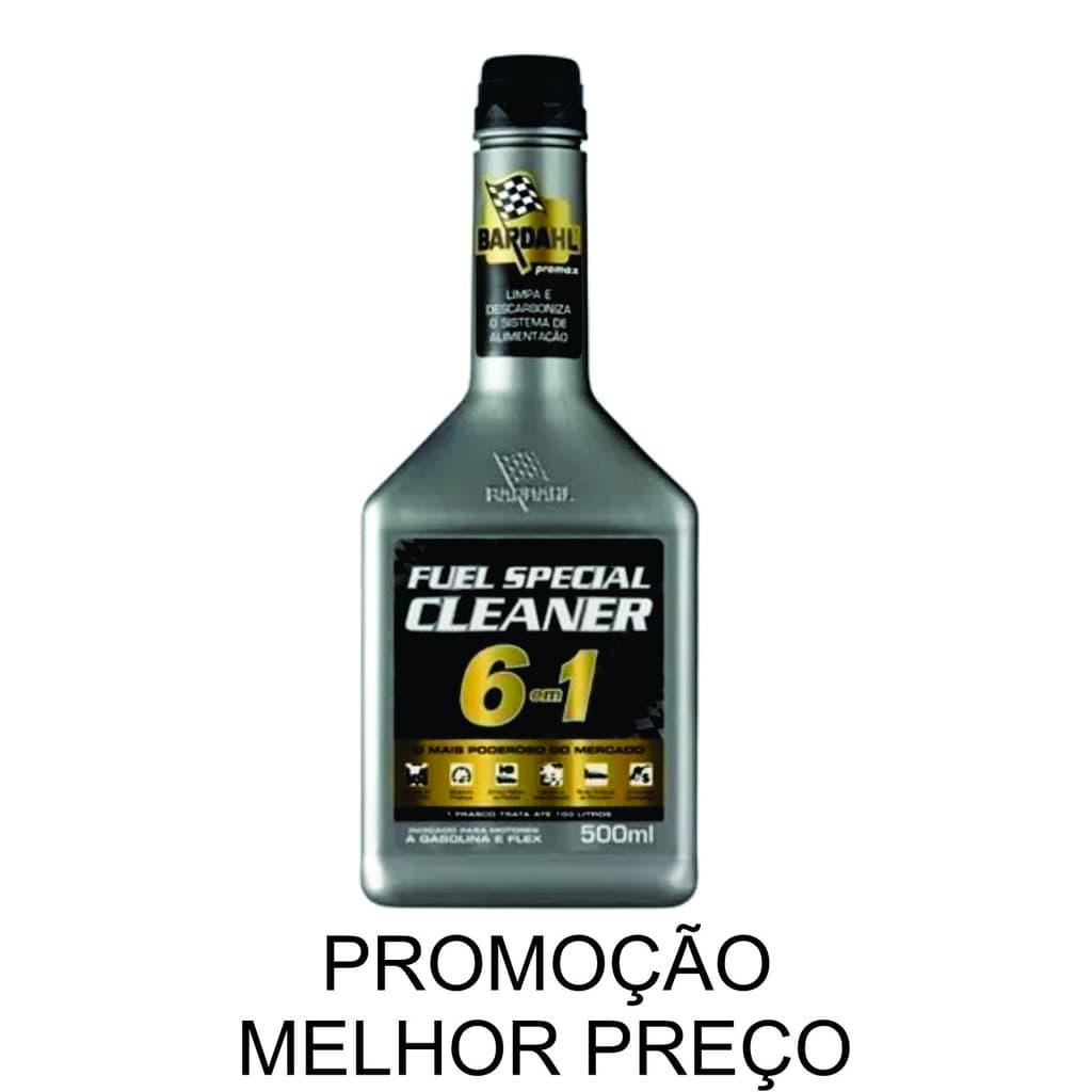 Aditivo limpa bico Bardahl 6x1