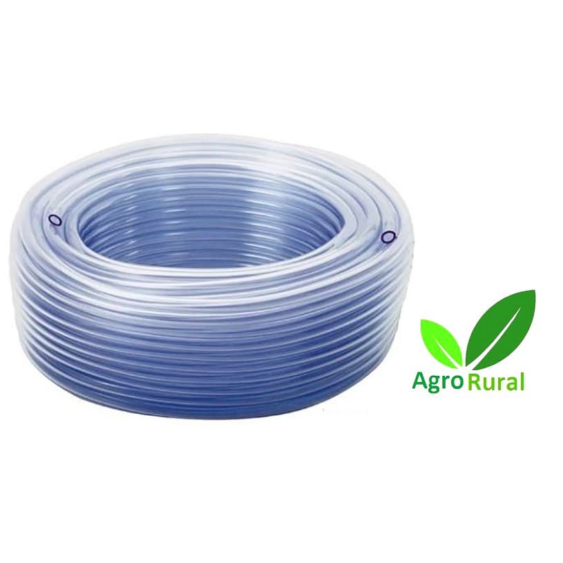 Mangueira Cristal Transparente Bitola 3/8¨P/ Bebedouro Copinho Nível Bombas Aquários Fontes Jardins