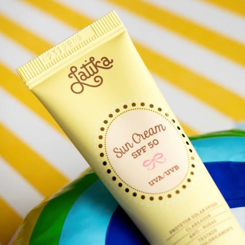 Protetor Facial Sun Cream Clareador e Anti-rugas - Latika