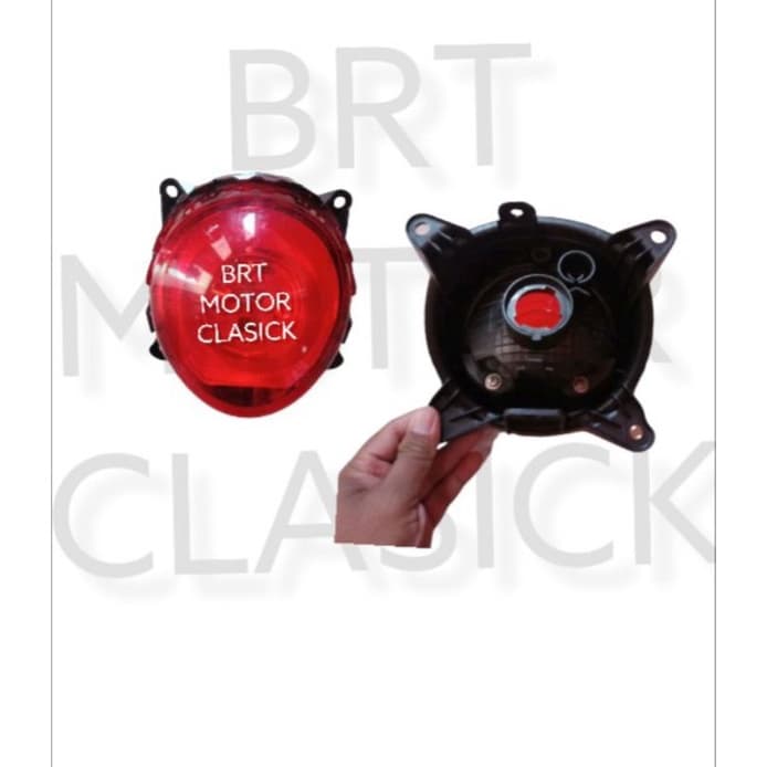 Refletor Da Lâmpada De Parada Traseira Scoopy Todo Novo esp led K2F 2021 Original Genuíno