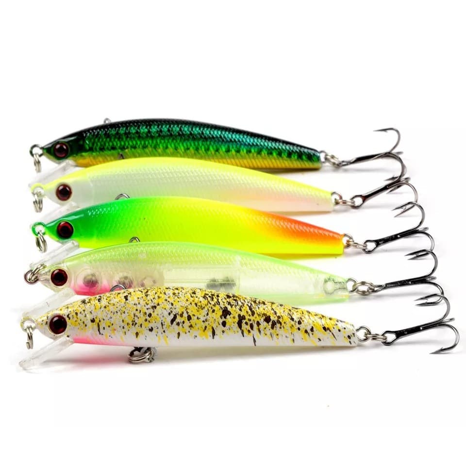 Isca Artificial 3D Minnow Meia Água(  D198) Tra'ras, Robalo, Tucunaré, Dourado, Aruanã...