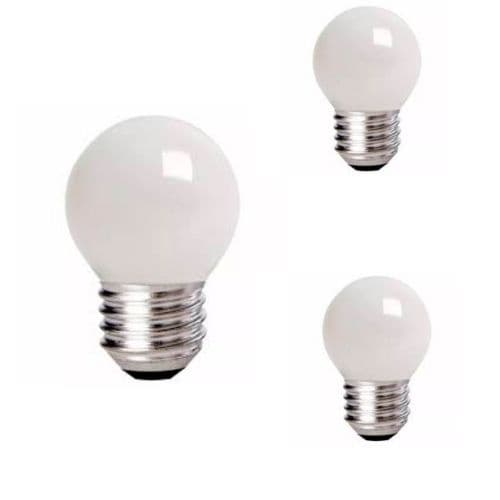 Kit 3 Lampadas Led Bulbo Bolinha 3w