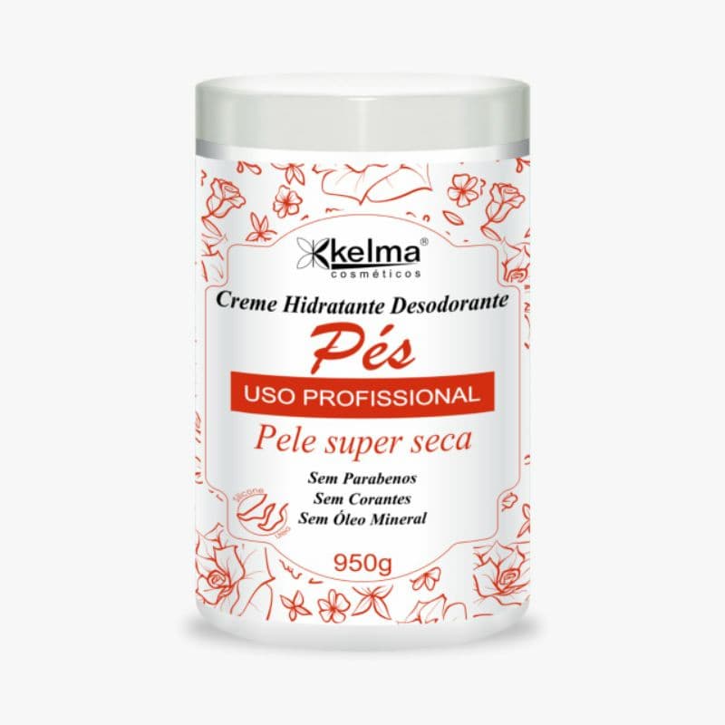 Creme Hidratante Pés Pele Super Seca Profissional 950g