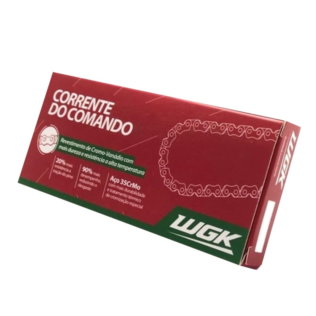Corrente do Comando CG-160 NXR-160 Bros XRE-190 WGK