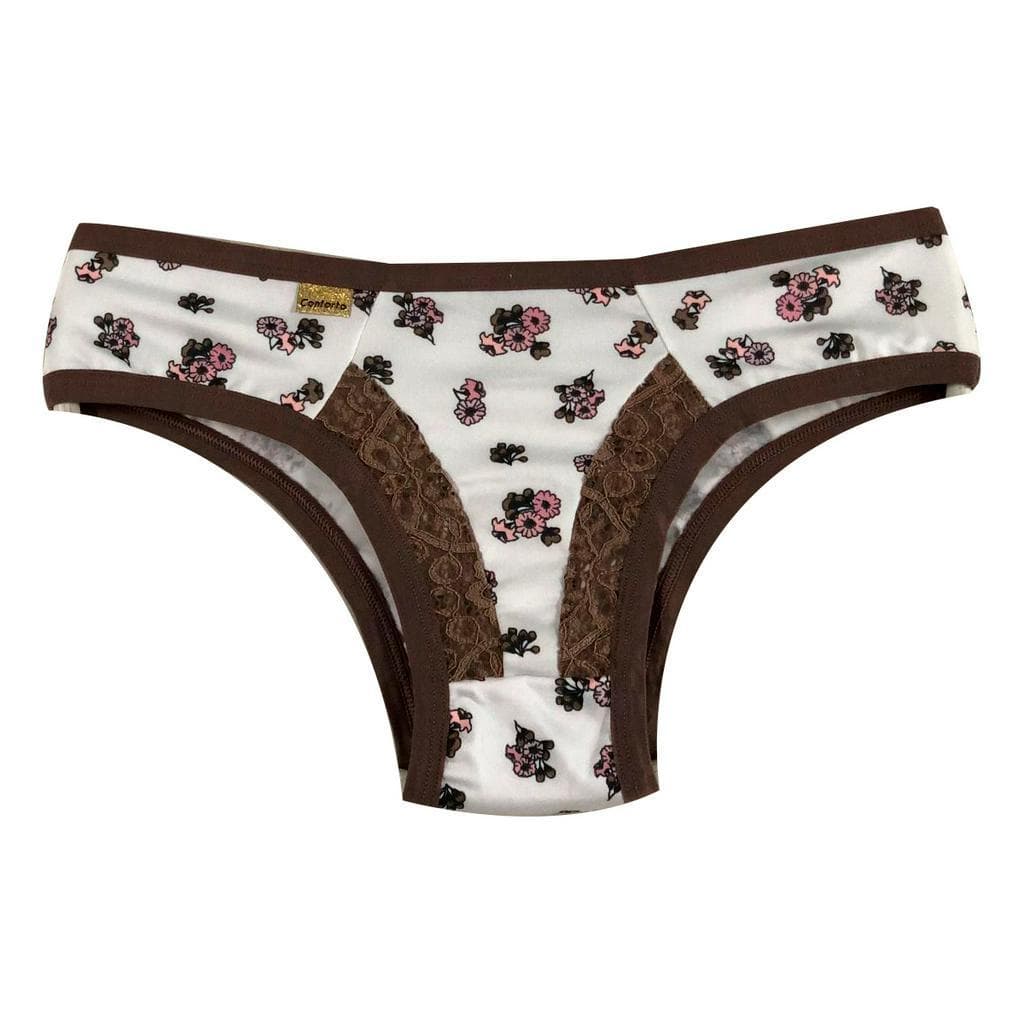 Kit 6 Calcinhas Tanga Conforto Estampada: Estilo e Conforto