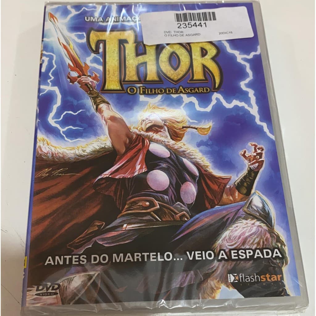 Dvd Light Infantil: Thor O Filho De Asgard - Marvel Studios