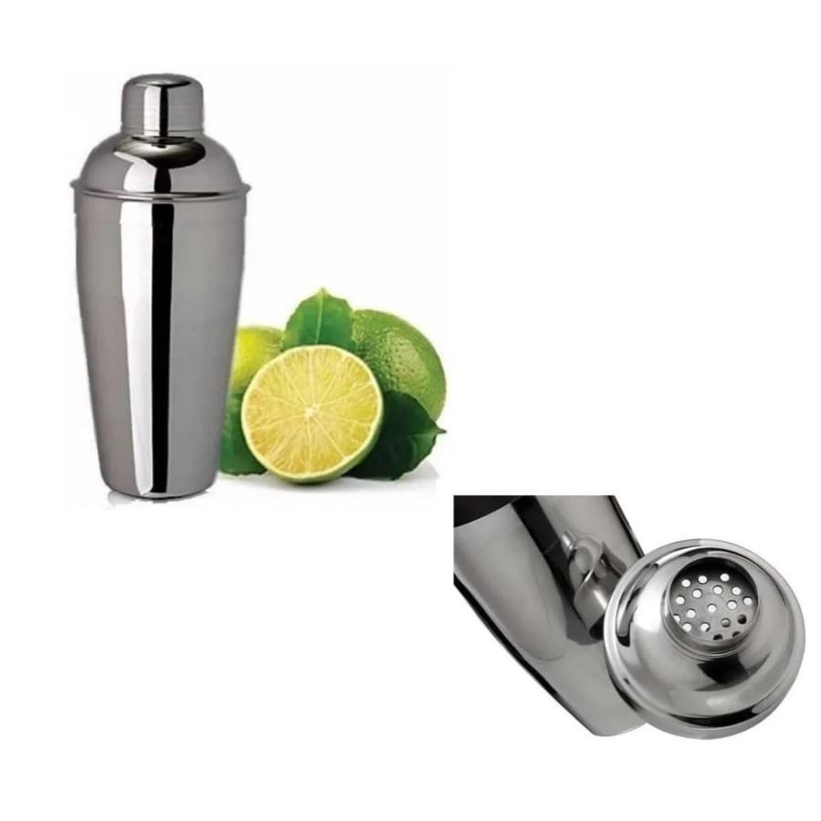 Coqueteleira  De Caipirinha  C peneira  21 cm PROMOÇÃO!!