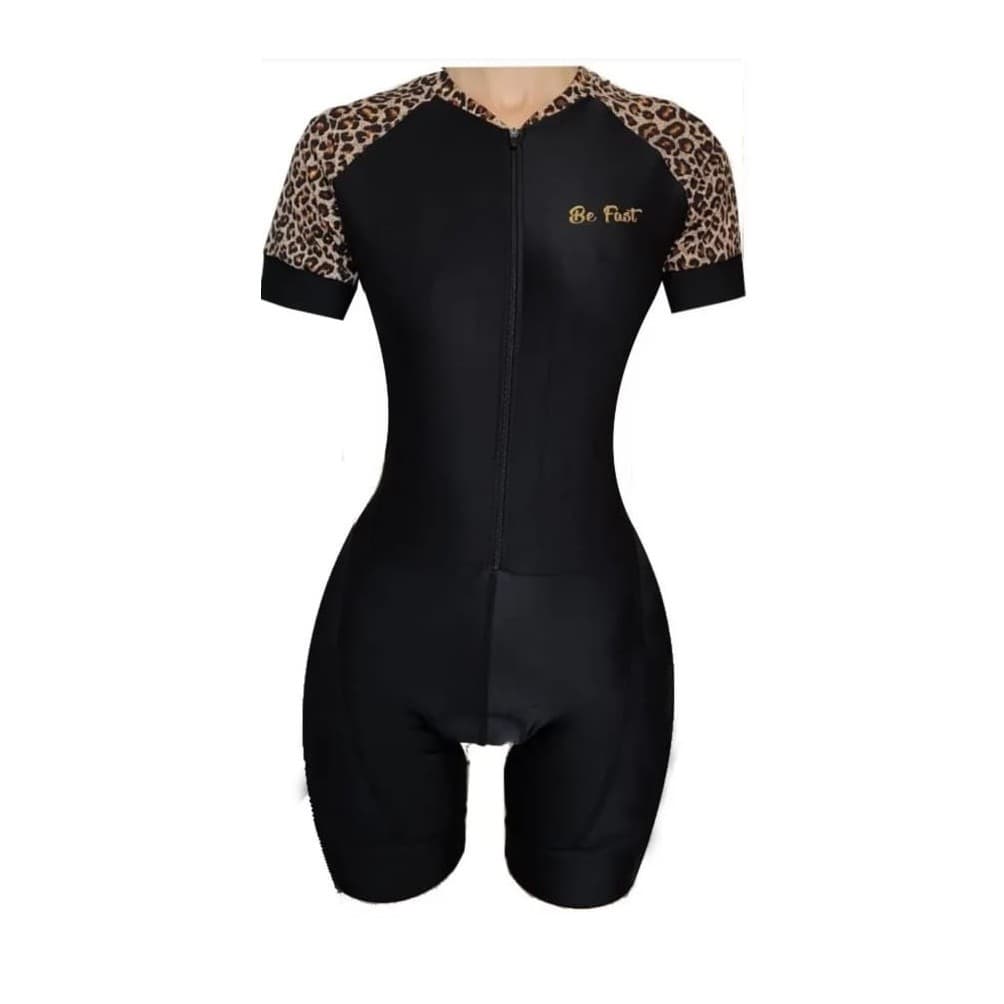Macaquinho ciclismo Feminino Roupa Roupas Ciclista Feminina Gel