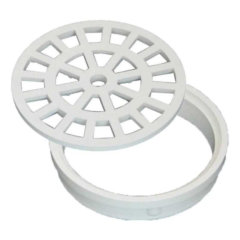 Grelha Ralo Porta Grelha Redonda Plástica 10CM e 15CM Dacunha Branca