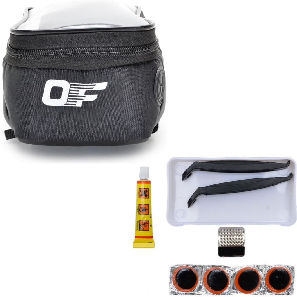 Combo Bolsa De Quadro P/ Celular  Kit Remendos Estrelas