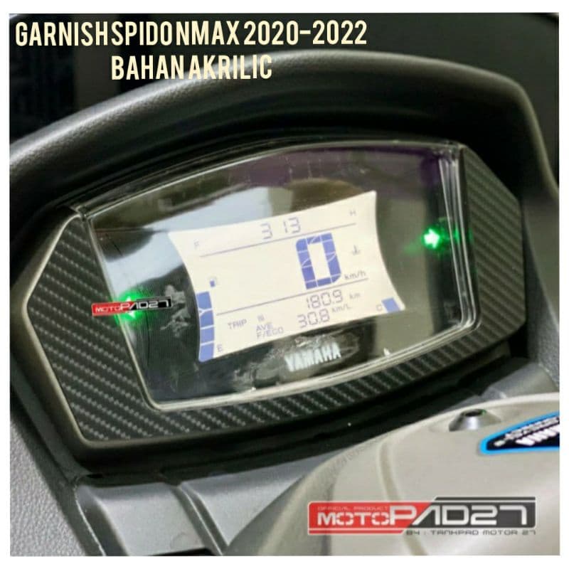 Lista De Enfeites Velocímetro Nmax 2020-2022 Acrílico Premium