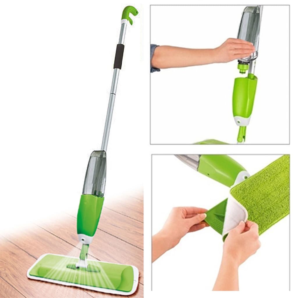 Mop Spray Magico Com Reservatório Rodo De Limpeza com Refil Microfibra Lorben