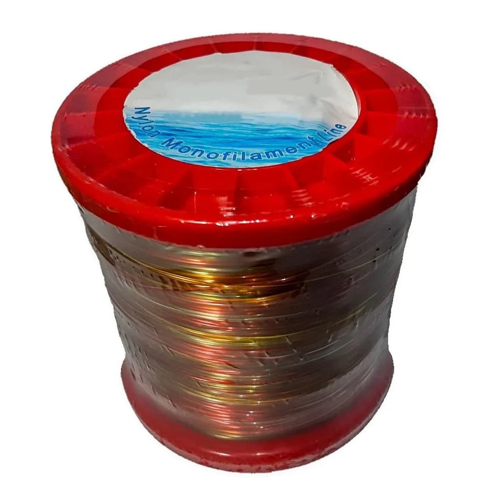 Linha De Pesca 0,80 Mm Multicolor Monofilamento 500 Gramas