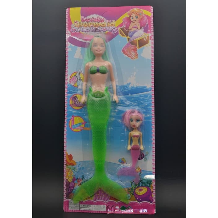 Série de boneca de brinquedo de série infantil sereia com luz Novos especiais da loja