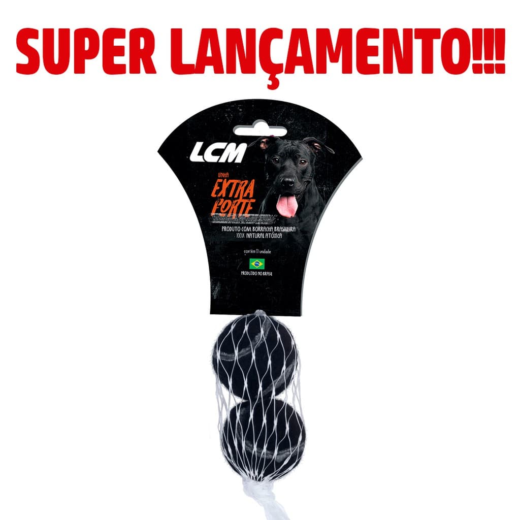Bola Tenis Extra Forte Pp 40mm Com 2 Unidades - LCM