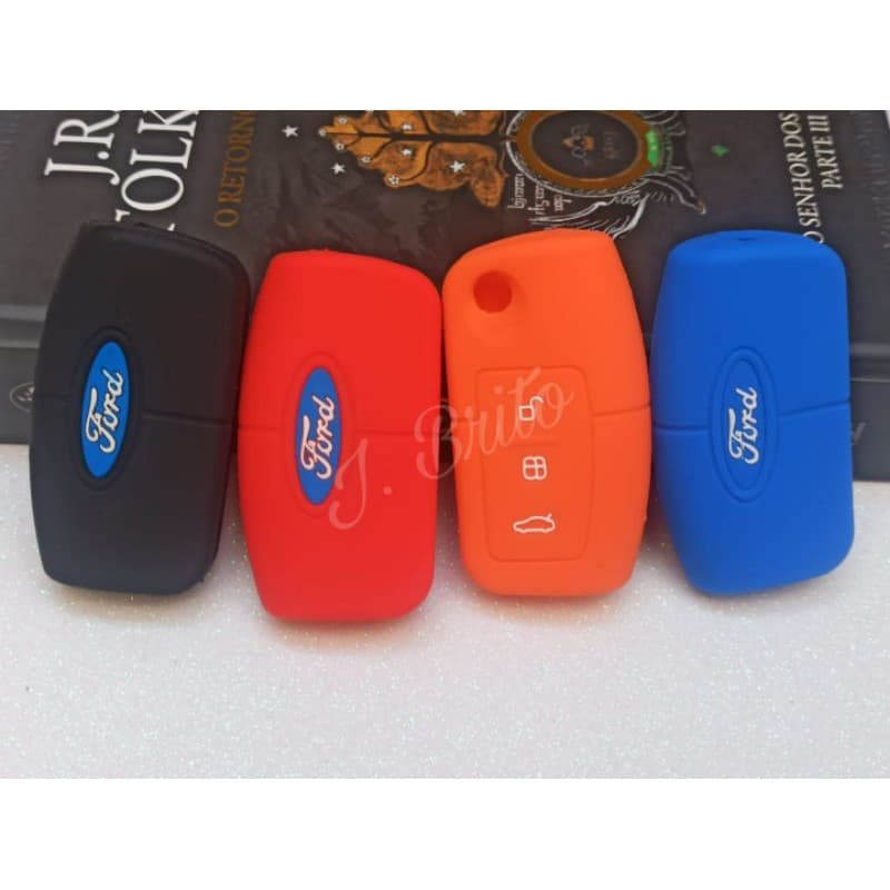 Capa Silicone Chave Canivete Ford Ecosport Focus 2009/ 2013