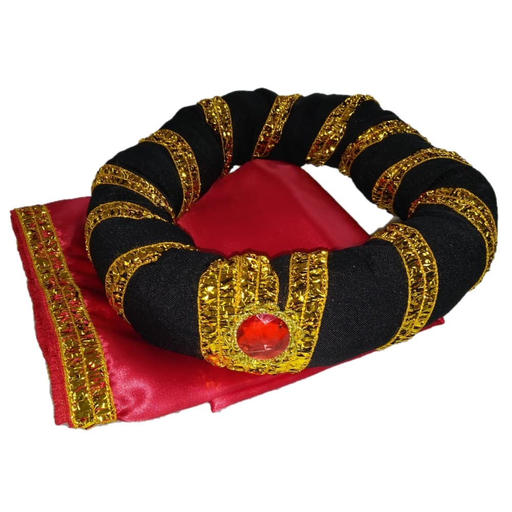 Kit Fantasia Reis Mago / Turbante Arabe 2 Pçs Adulto Carnaval Natal