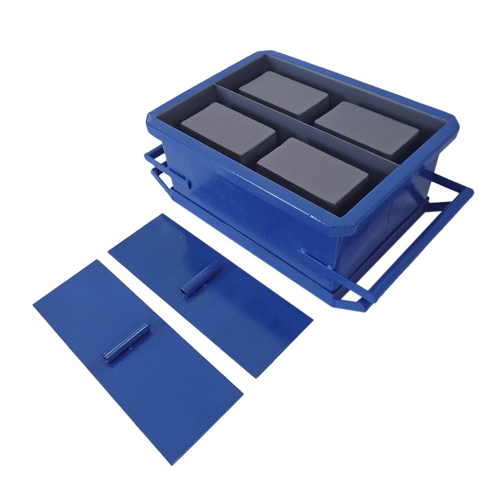 Forma Manual Dupla para Bloco Concreto de 15 (14x19x39)cm