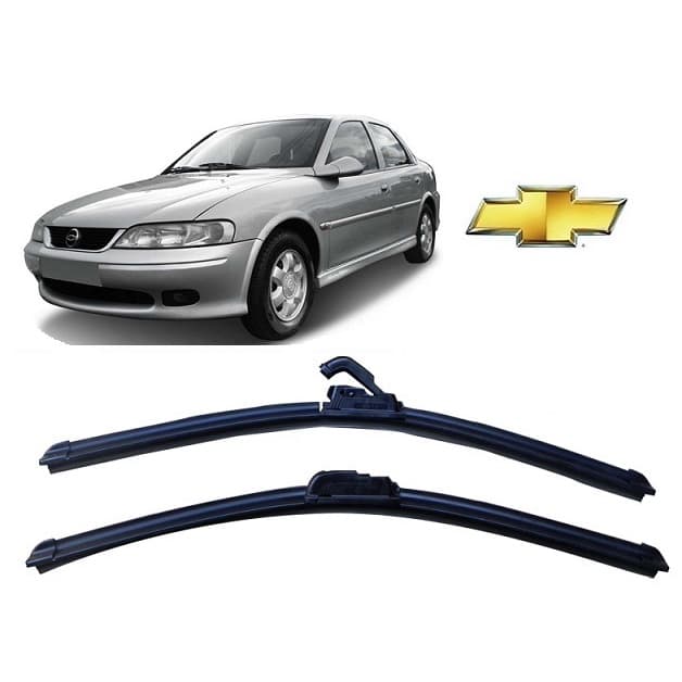 Par de Palhetas para Limpador de Parabrisa Dianteiro Chevrolet Vectra ano 2006 e 2007