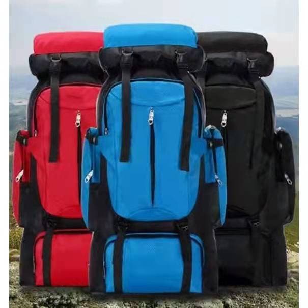 Mochila  Camping  Reforçada Impermeável Cargueira Trilha Viagem 90L