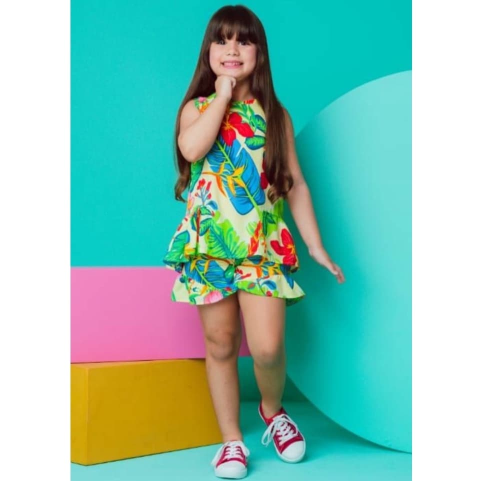 conjuntinho infantil menina moda infantil