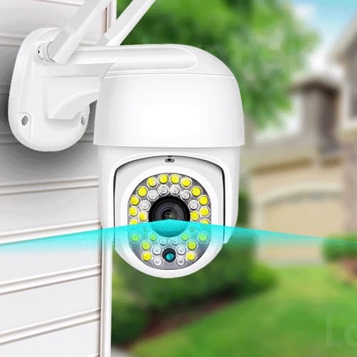 Câmera de Segurança IP LarmTek WIFI 1080p Rotativa e Resistente a Agua