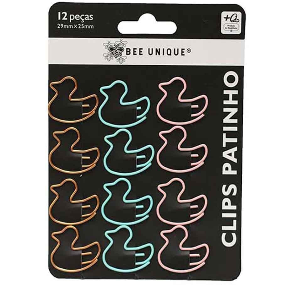Clips Fofo de Patinho Bee Unique un