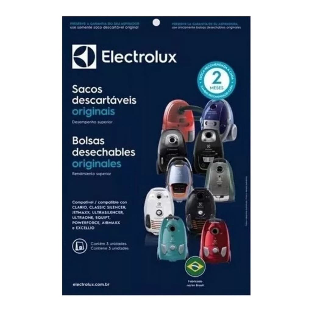 Saco Aspirador De Po Electrolux Clario Original