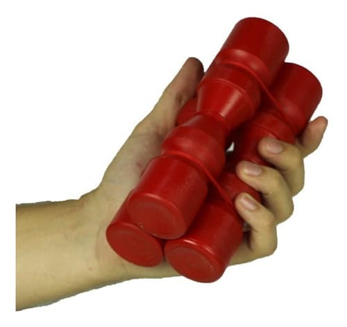 Ganzá Shaker Jhamma Triplo Som Médio Percussão Chocalho