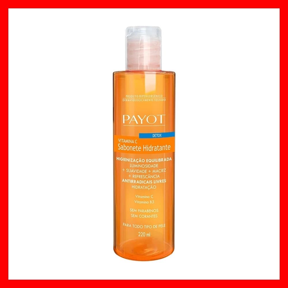 Payot Sabonete  Hidratante Detox Vitamina C 200ml