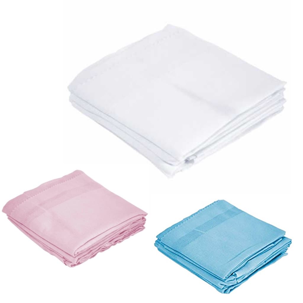 Kit Fralda de Pano Pinte e Borde Bebe 70x70 cm Com 5 Unidades