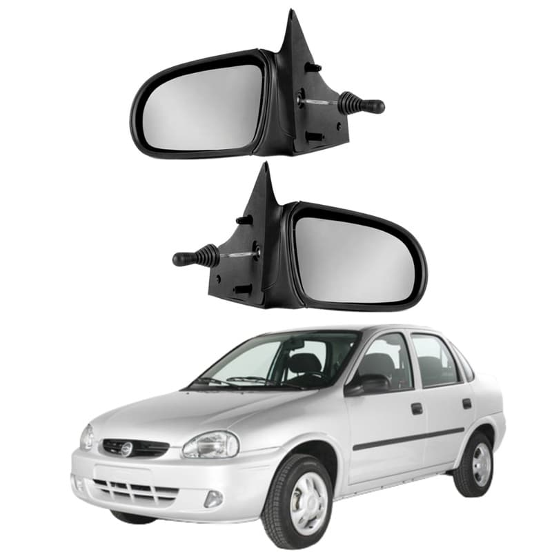 Retrovisor Com Controle Corsa Classic 1993 A 2016 Novo Original Cofran