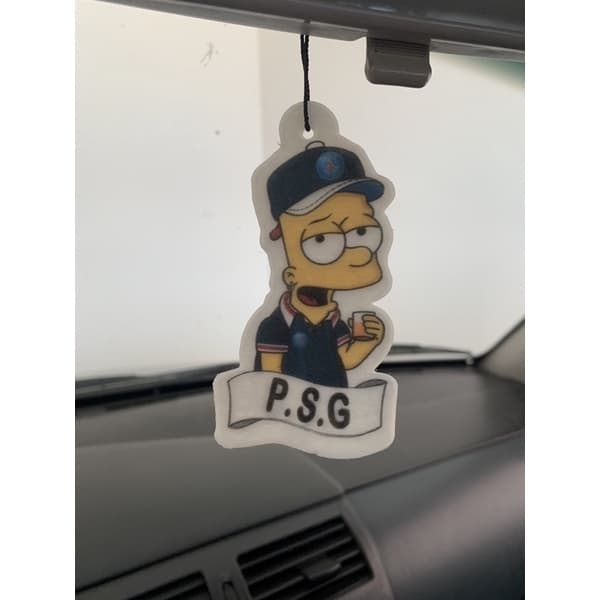 Aromatizantes Personalizados - Time PSG - Cheirinho de Carro - Pronta Entrega no Brasil - Tipo little trees