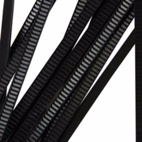 Abraçadeira Em Nylon Preta 300x3,5 Proteção Uv -100 Unidades