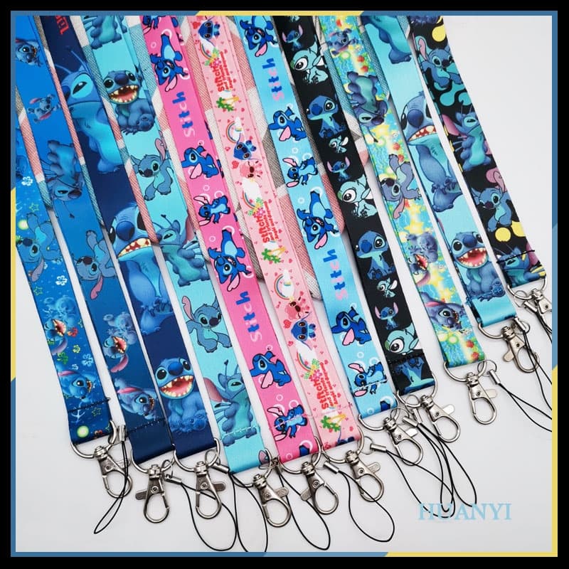 Costura 11 Estilos Pescoço Lanyard Para Chaveiro & ID Badge Card Holder Sling Cartoon Strap Chaveiro de Telefone Móvel