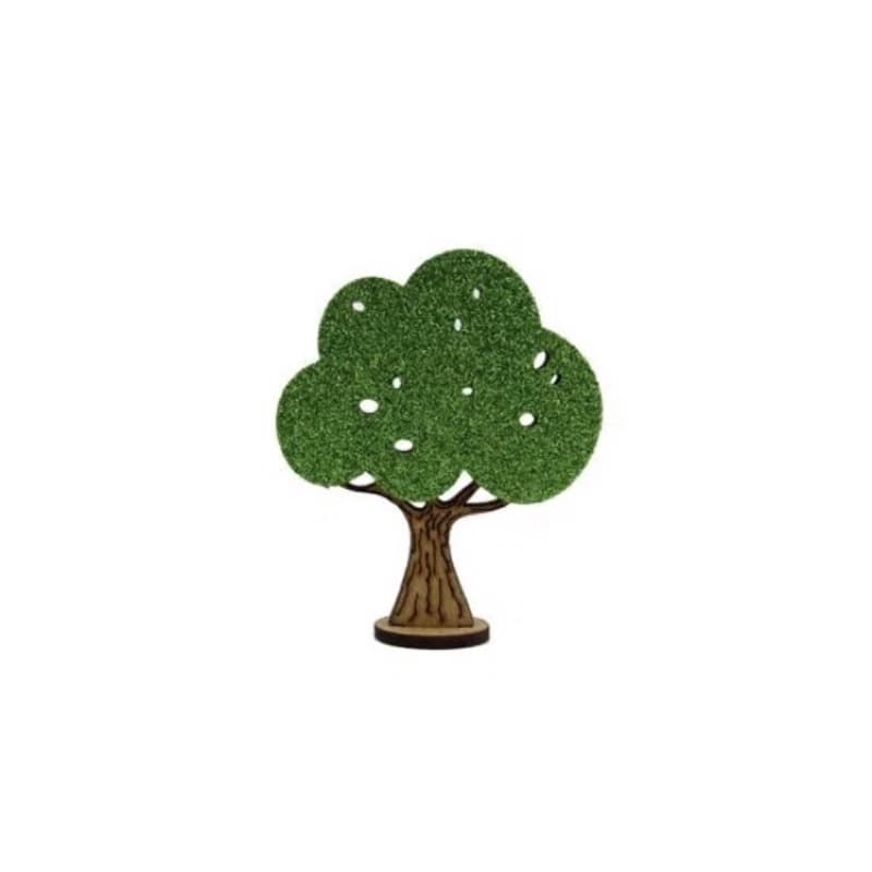 KiT 3 Árvore de MDF com Detalhe EVA - Árvore para Personalizados - 3 unidades