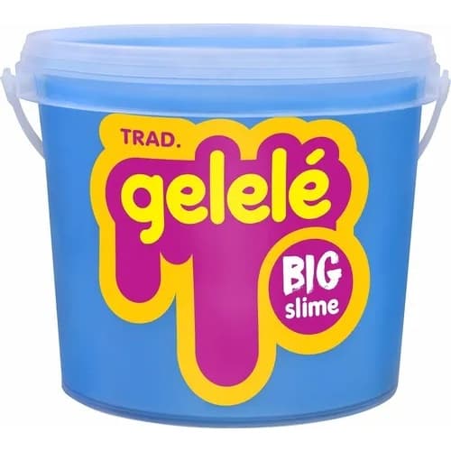 Gelelé Slime Meleca Geléia Massinha Big Balde