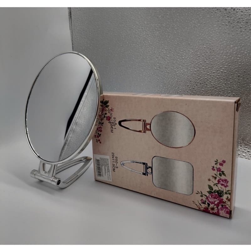 espelho oval de mesa 30x13.5cm