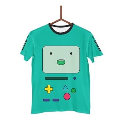 Camisa Camiseta Uniforme Bmo Hora De Aventura G0138