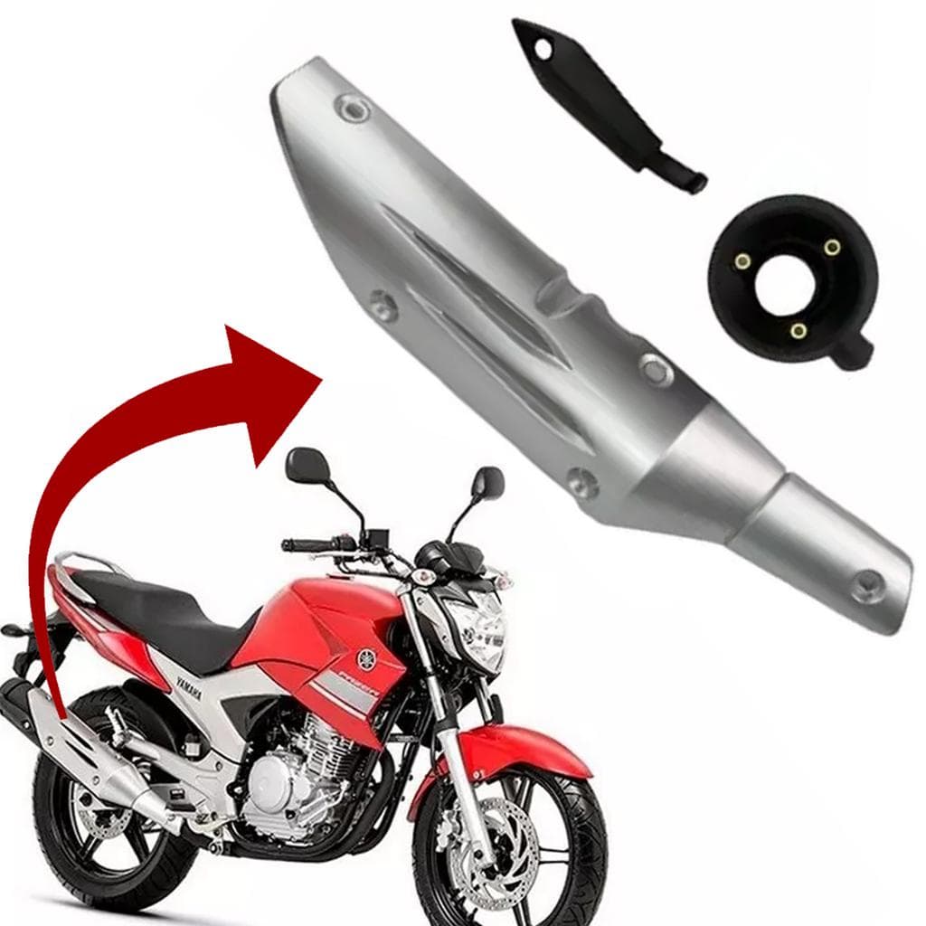 Kit Protetore De Escapamento MOTO Yamaha Fazer 250