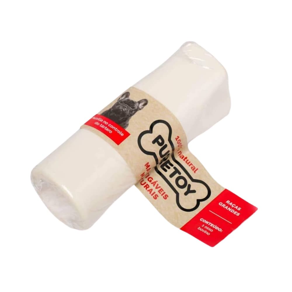 Osso Bovino 6-7" Puretoy Natural M/G