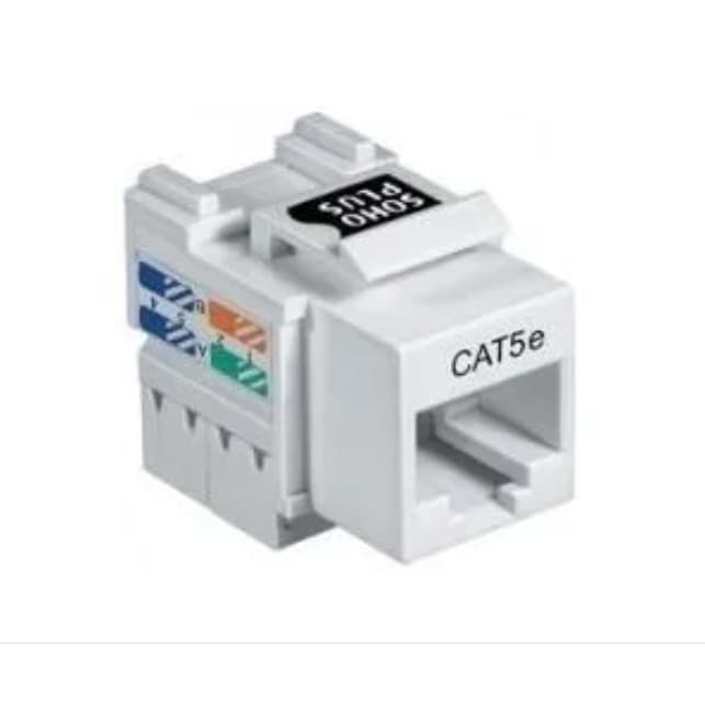 Keystone Rj45 Femea Cat5e Furukawa Sohoplus