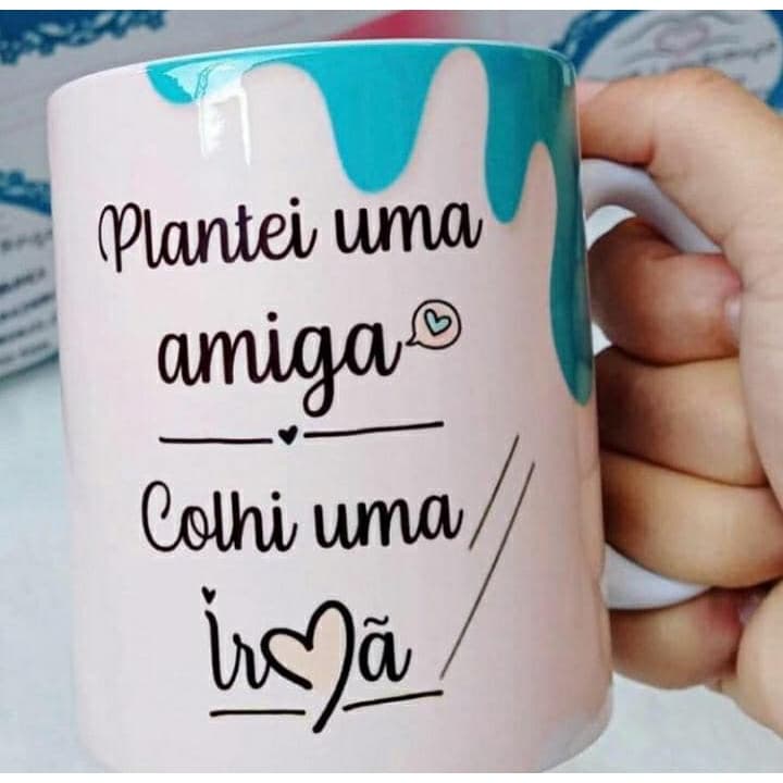 Caneca amiga personalizada presente porcelana-ENVIO RÁPIDO