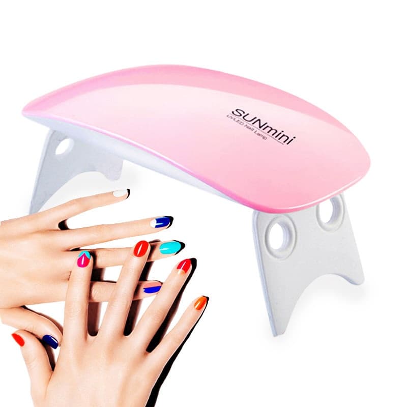 Mini Cabine Uv Led Secar Esmaltes Comuns