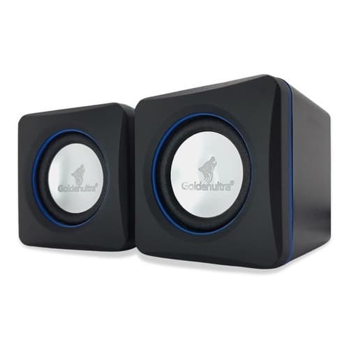 Caixa Caixinha De Som Para Computador Notebook Pc 6w Usb P2