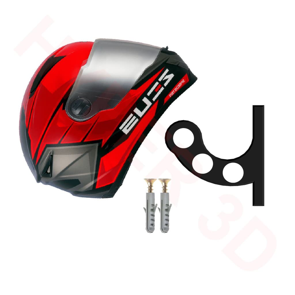 2 Suporte De Capacete Bolsas Jaquetas