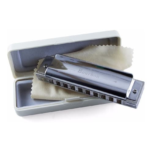 Gaita Boca Harmonica Orleans Bourbon Diatônica C Dó 10 Furos
