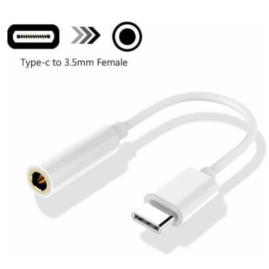 Adaptador Usb Tipo-c Para Fone De Ouvido P2