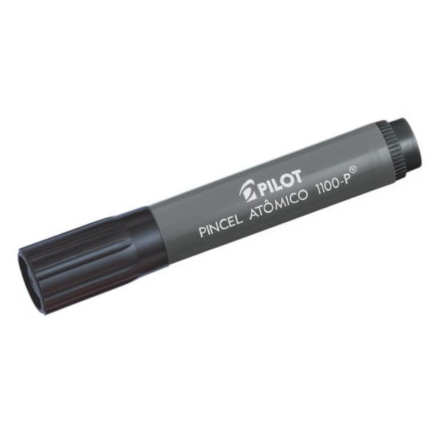 Pincel Atômico Pilot 1100 Marcador Permanente Recarregável Qualidade Pilot 1100-P - Preto