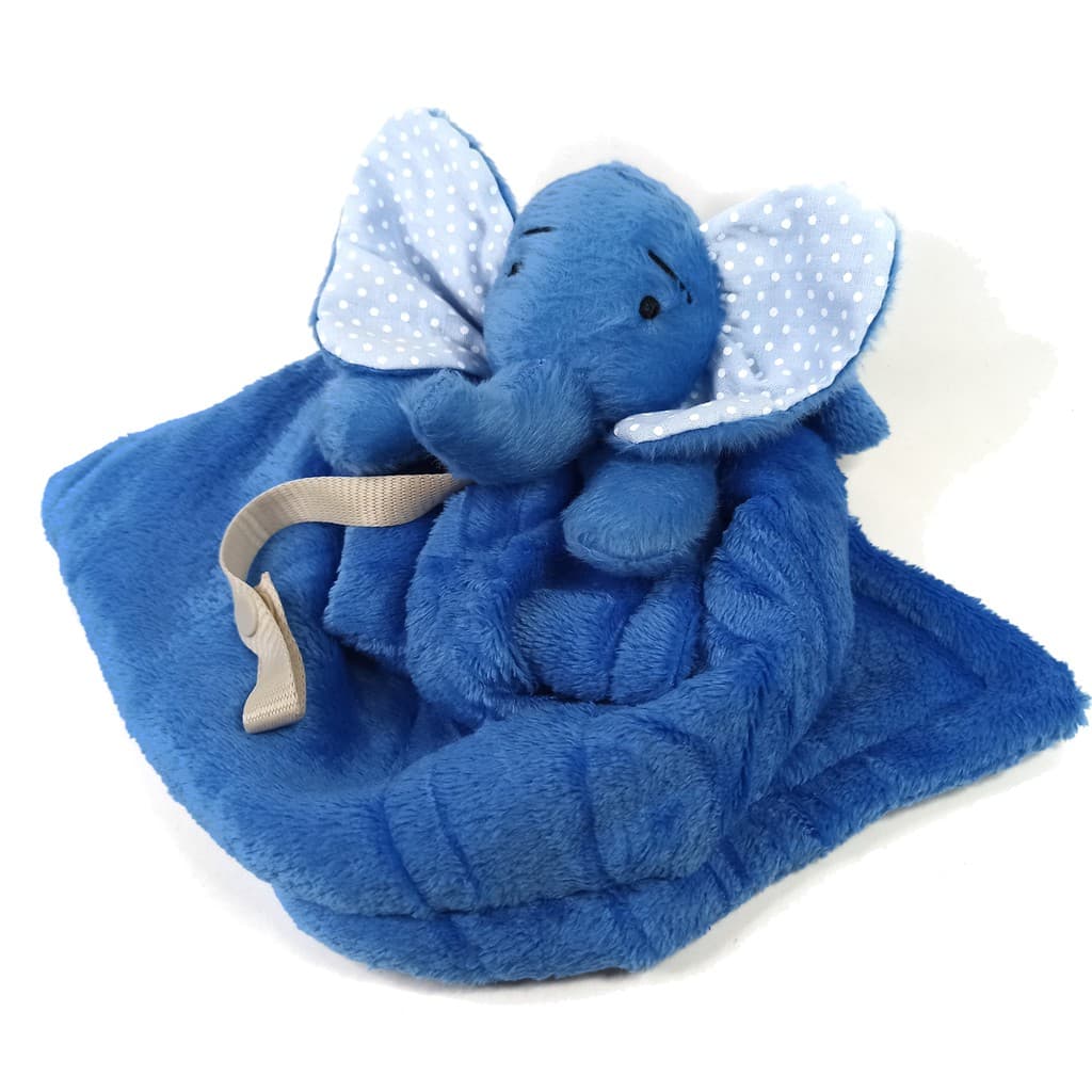 Naninha para Bebe Elefante Elefantinho Pelúcia Macio Promoção